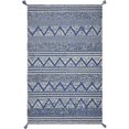 thumbnail image 1 of HomeRoots 350191 Tapis Bleu en Polyester 6 x 9 Pi, 1 of 1