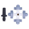 thumbnail image 3 of Fyydes 50 Pcs 4 Buses de Pulvérisation Brumisation Accessoire d'Irrigation Suspendu, 3 of 8
