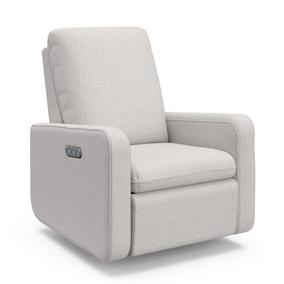 Graco Teddi Power Recliner Swivel Glider, Steel Basketweave