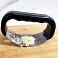 thumbnail image 3 of Kitchen Stainless Steel Garlic Press Rocker,Garlic Mincer Garlic Crusher,Home Kitchen Utensils Portable Manual Garlic Crusher,Kitchen Utensils Manual Garlic Crusher for Garlic Kitchen Gadgets Tools, 3 of 6