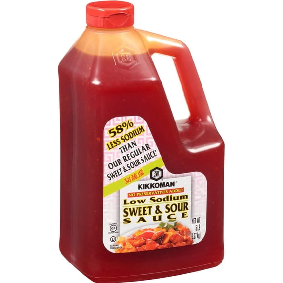 Kikkoman - Sweet & Sour Sauce - 1ct - 2.27kg - Bright Tangy Glaze & Dipping Sauce (1ct)