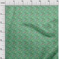 thumbnail image 3 of oneOone Velvet Sea Green Fabric Sports Sewing Craft Projects Fabric Prints By Yard 58 Inch Wide, 3 of 4