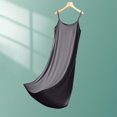 thumbnail image 2 of ShomPort Robe de Pyjama d'Été pour Femme Respirante Sans Manches Robe de Détente Chemise de Nuit, 2 of 5
