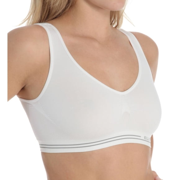Soutien-gorge Court Moulé Sans Coutures pour Femme Elita S858 Signature (Blanc 34)