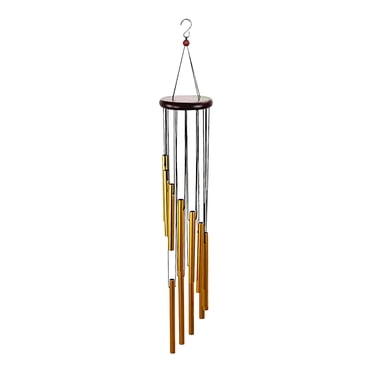 Dvkptbk Wind Chimes Creative Wood Metal Multi-tube Wind Chime Car Interior with Cerium Product, New House Door Bell with Cerium Home Decor on Clearance