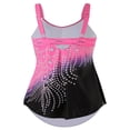 thumbnail image 4 of Maillot de Bain Grande Taille pour Femmes Couleur Contrastée Sans Manches, 4 of 6