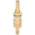 thumbnail image 2 of Quick Connector Fitting Tig Welding Quick Connector Solid Brass Quick Hose Connector Fitting For MIG TIG Welder Torch Yellow, 2 of 8