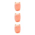 thumbnail image 2 of relayinert et Organiser Éponges en Forme de Chat Lavables et Réutilisables Boîte de Rangement Fond orange Clair 3Ensemble, 2 of 6