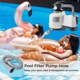 thumbnail image 3 of Sink Drain Pipe Plastic: Flexible Down Pipe Drain Hose Extension for Wash Basin, 3 of 5