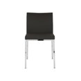 thumbnail image 4 of Kahlo Modern Leatherette & Stainless Steel Side Chair - Contract Grade, 4 of 5