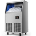 thumbnail image 1 of Coolski Machine à Glaçons Commerciale, Machine à Glaçons sous Comptoir 100 Lb/24 H, Bac de 34 Lb, 1 of 9