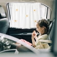 thumbnail image 2 of Lksixu Car Accessories Car Curtain Shading Curtain Cloth Art Car Sunscreen Heat Insulation Shading Curtain Cute Car Interior Accessories Universal Car Interior Accessory, 2 of 8