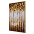 thumbnail image 2 of Yosemite Home Decor 3230002 Ruelle d'Or avec la Main Appliquée Texture & 44; Multicolore - 2.4 x 36.4 x 48 Po., 2 of 7