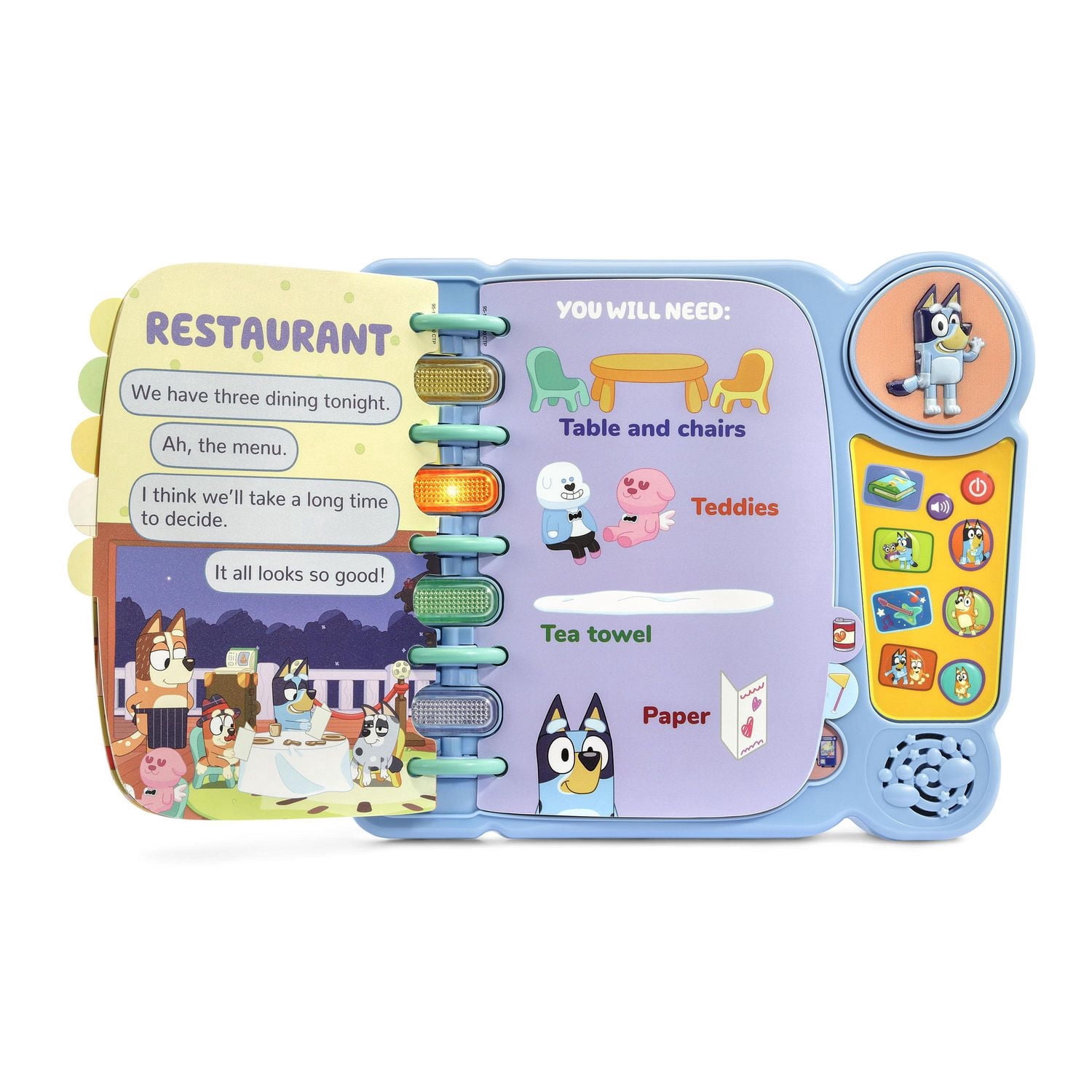 VTech Bluey Bluey's Book of Games- Version anglaise