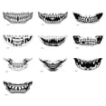 thumbnail image 2 of 10 Sheet Halloween Temporary Tattoos,Tattoos Stickers For Halloween, 2 of 8