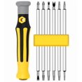 thumbnail image 1 of Screwdriver Set, Screwdriver Household Combination Set, Small Screwdriver Set Suitable for All Kinds of Small Household Appliances(1set, yellow), 1 of 5
