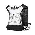 thumbnail image 2 of Almencla Gilet de Course pour Hommes Réfléchissant Équipement Sac de Sport de Plein Air pour Randonnée Sentier Jogging Blanc, 2 of 8