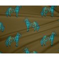thumbnail image 4 of oneOone Polyester Lycra Fabric Horse Block Decor Fabric Printed BTY 56 Inch Wide, 4 of 4