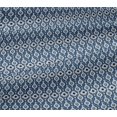 thumbnail image 5 of oneOone Viscose Jersey Fabric Ogee Ikat Print Fabric By Yard 60 Inch Wide, 5 of 5