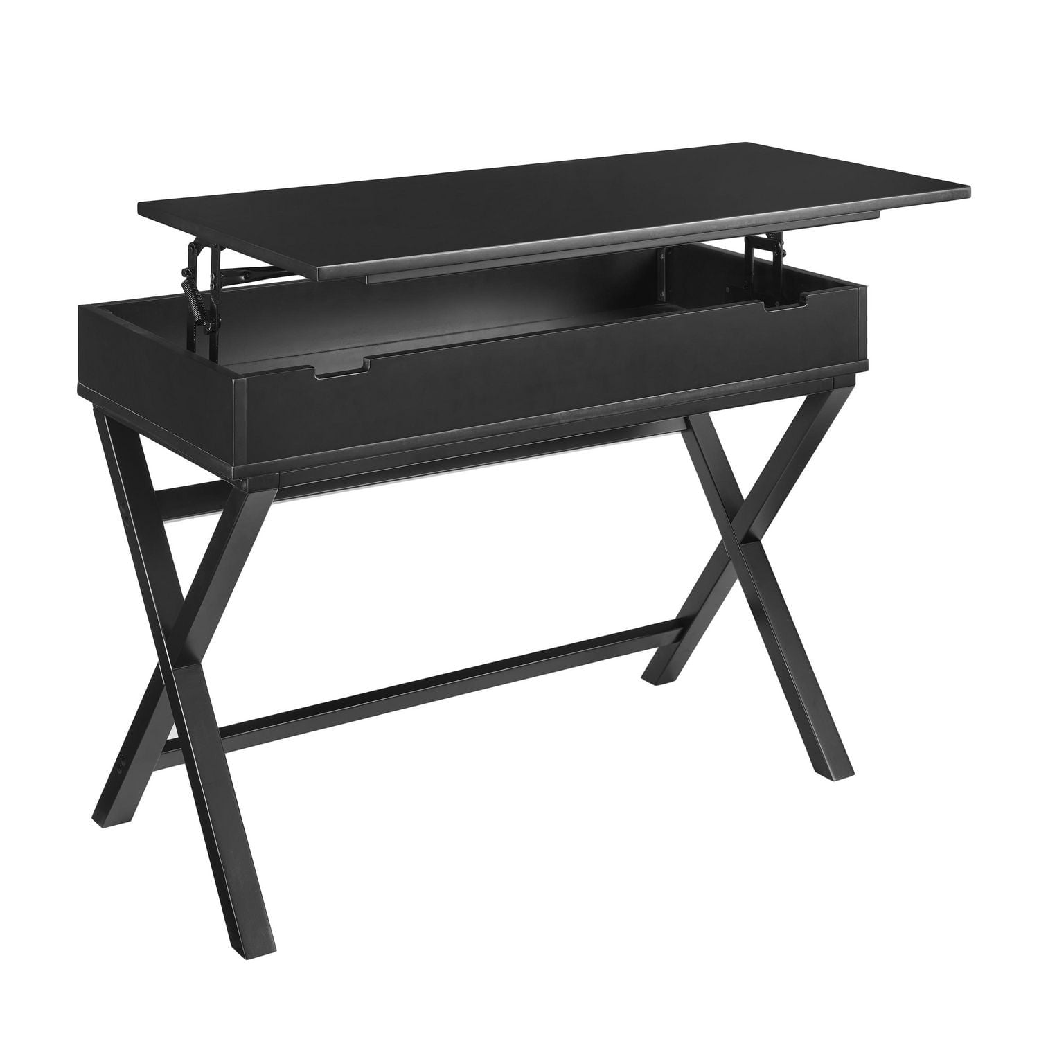 Posey Lift-Top Desk in Black