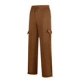 thumbnail image 3 of Men‘s Hiking Cargo Pants Clearance Sale Loose Fit Drawstring Elastic Waist Joggers Sweatpants Plus Size Lightweight Work Trousers with Multi Pockets S - 5XL, 3 of 5