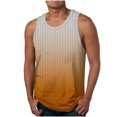 thumbnail image 2 of Qertyioot T-Shirt Moulant pour Homme, Débardeur de Sport Sans Manches à Col Rond Décontracté et Tendance pour Homme, 2 of 5