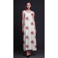 thumbnail image 4 of Bimba Robe Longue Sans Manches à Bretelles Spaghetti Imprimée Florale en Rayonne pour Femmes - TTTG, 4 of 4