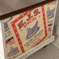 thumbnail image 4 of Sauder® Eden Rue Collection Rolling Chest, White Plank with Spiced Mahogany accent, 419590, 4 of 4