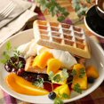 thumbnail image 5 of JUNWELL Electric Non-Stick Belgian Waffle Maker Iron  Breakfast  Sandwiches  Snacks  Burgers and more  2-Slice  Black, 5 of 5