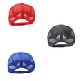 thumbnail image 2 of Pack of 3 Mechaly Trucker Hat Adjustable Cap (Mix), 2 of 2