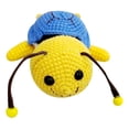thumbnail image 2 of Chmadoxn Turtle Bee Crochet Kit For Beginners - DIY And Complete Crochet Kit For Beginners, Experts, Adults And Kids, Multicolor Beginner Set Includes Yarn, Hook, Hand woven DIY material bag, 2 of 5