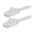 thumbnail image 1 of Monoprice FLEXboot Series - Câble Patch - RJ-45 (m) à RJ-45 (m) - 7 Pieds - UTP - CAT 5e - Démarré, Sans Accroc, Strié - Blanc, 1 of 2