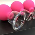 thumbnail image 4 of 4 Size Facial Cupping Set Glass, Face Vacuum Massage Cup - Works Blue, 4 of 8