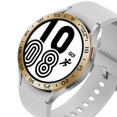 thumbnail image 2 of EGNMCR Metal Watch Compatible For Galaxy Watch4 44 Mm, Scratch Protection Metal Case Style A Watch Ring, 2 of 5