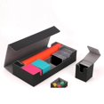 thumbnail image 2 of 550 CARD CASE + Divider-Trading Card Deck Box 405x200x90mm Black, 2 of 9