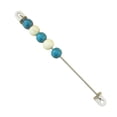 thumbnail image 3 of Esquirla Accessoires Bricolage Tableau d'Activités Montessori, Tableau Sensoriel de Comptage de Perles pour Bleu, 3 of 8