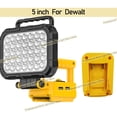 thumbnail image 1 of 5" Power Tool Parts For De*walt 20V Battery LED Work Lights Outdoor Lamp Hand Lantern Spotlight USB Charger, 1 of 10
