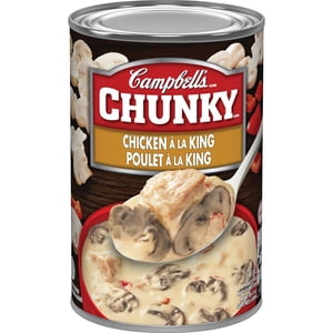 Campbell's® Chunky® Poulet à la King Prêt à servir soupe, étagère stable