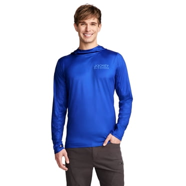 Jockey Outdoors Men's Long Sleeve Hooded Sun Shirt
