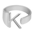 thumbnail image 1 of EGNMCR Rings Fashion Couple Ring Twenty Six English Letter Open Ring Couple Jewelry Letter ring, 1 of 1