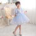 thumbnail image 3 of KAWELL Robe Bouffante en Tulle à Paillettes pour Filles, Princesse, Concours, Fête d'Anniversaire, Mariage, Robe de Soirée Formelle pour 2-8 Ans, 3 of 6