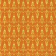 thumbnail image 1 of Ahgly Company Tapis d'Intérieur Lavable en Machine Carré Orange Rouge Orange Transitionnel, 7 Pieds Carré, 1 of 7