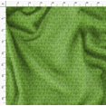 thumbnail image 4 of Soimoi Green Rayon Fabric Notes Musical Instrument Print Fabric by the Yard 42 Inch Wide, 4 of 5