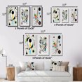 thumbnail image 4 of Designart "Ethereal Séance V" Modern Geometric Framed Wall Art Set Of 3 - White Abstract Frame Canvas Set For Living Room Decor, 4 of 6