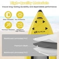 thumbnail image 4 of Costway Ensemble de Kayak Gonflable Portable pour 2 Personnes avec Rames en Aluminium, Siège Rembourré en EVA, Jaune, 4 of 9