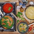 thumbnail image 3 of Beautiful by Drew Barrymore 12pc Ceramic Non-Stick Cookware Set, 3 of 6