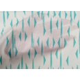 thumbnail image 4 of oneOone Cotton Poplin Fabric Triangle Ikat Print Fabric By Yard 56 Inch Wide, 4 of 4