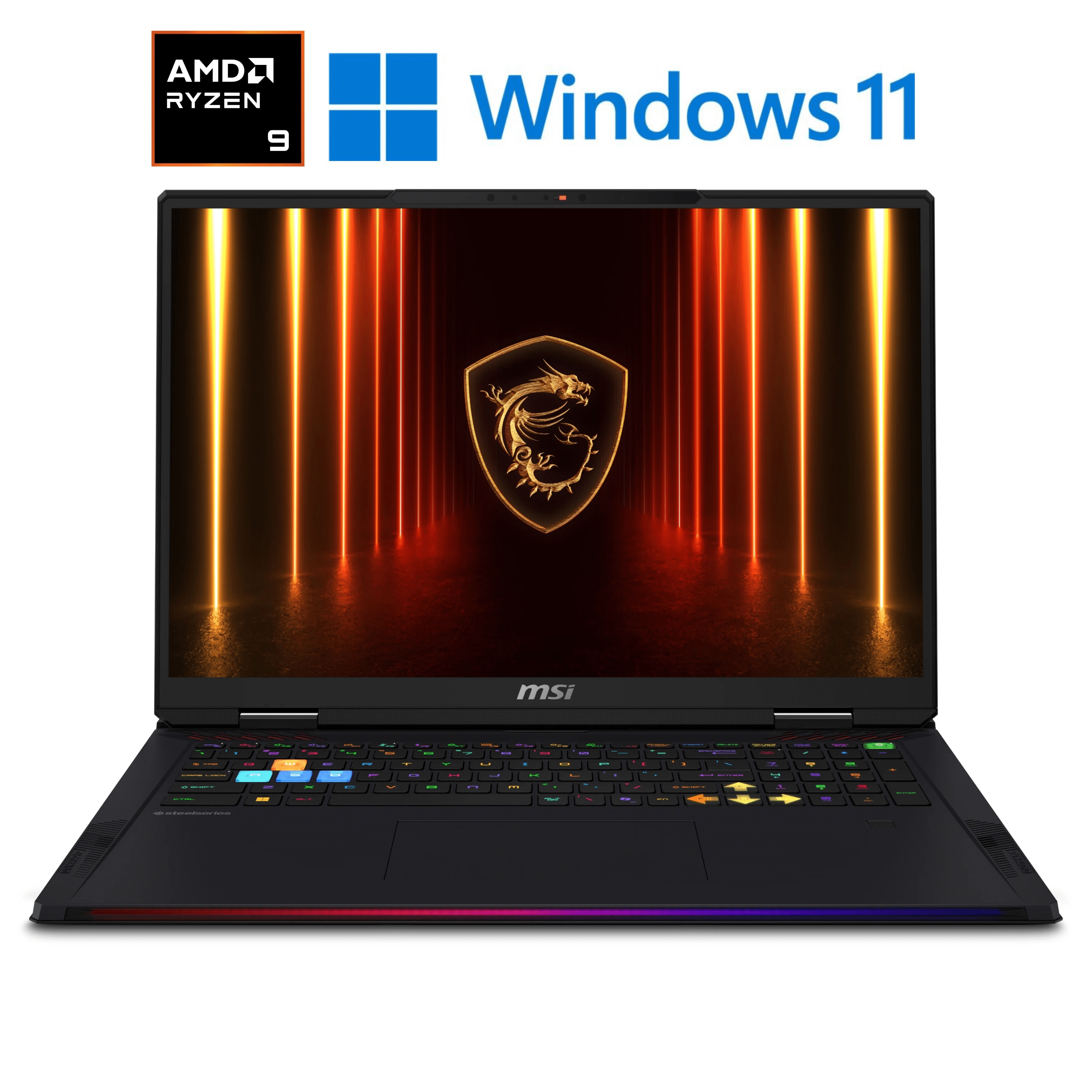MSI Vector A18 HX A9WIG-083CA 18" QHD+ 240Hz Gaming Laptop AMD Ryzen R9-9955HX RTX 5080 64GB 2TB NVMe SSD Win11PRO