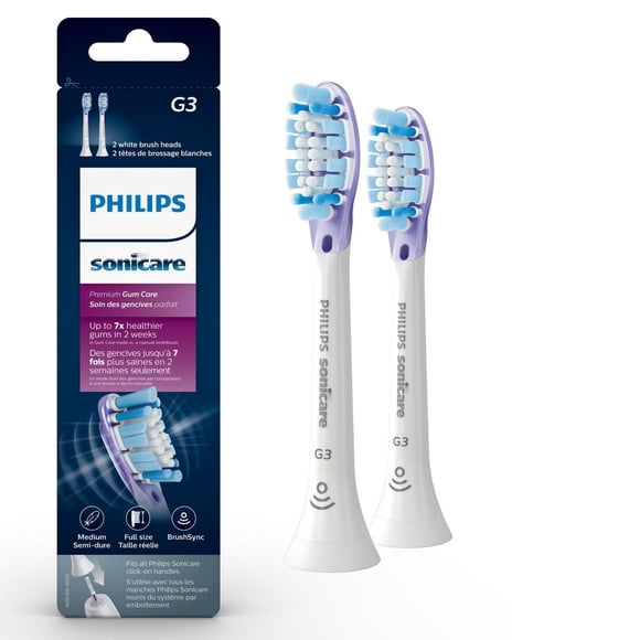 Philips Sonicare Premium Gum Health Brush Heads, HX9052, White