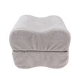 thumbnail image 4 of New Soft Foldable Knee Pillow With Removable  Bed Cushion Gray, 4 of 10